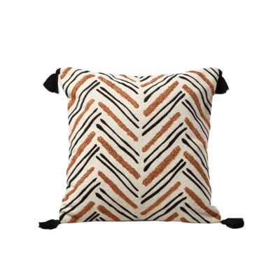 Housse de coussin Oumy naturel 40x40 cm