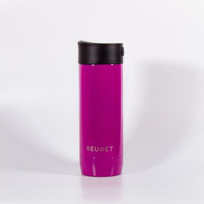 Gobelet de voyage réutilisable de 12 oz - Violet