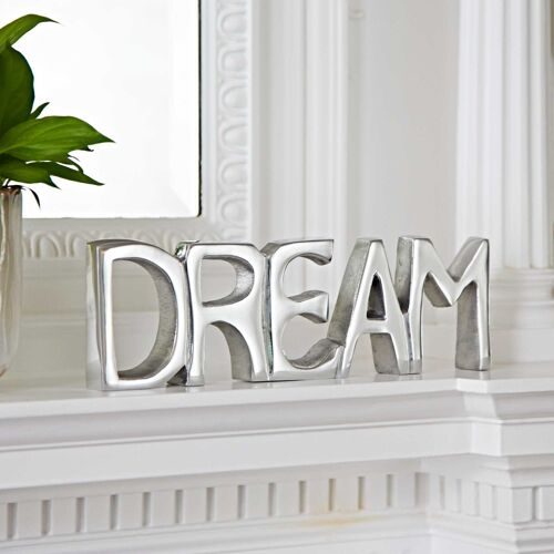Recycled Metal Dream Sign