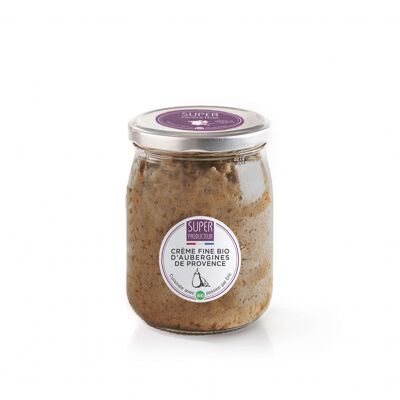 Crème Fine Bio d'Aubergines de Provence - 500g