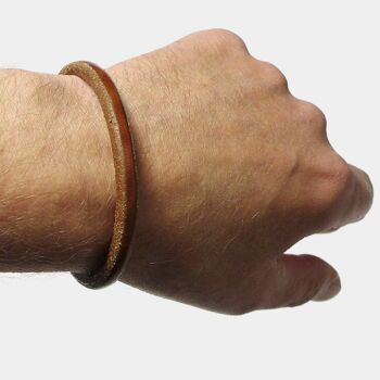 Bracelet pour hommes "Leather Star RD61" en cuir 2
