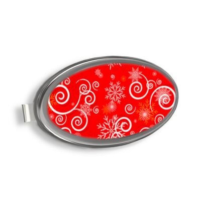 Swirly Flakes: teléfono magnético y llavero de diseñador, para bolso, automóvil, hogar