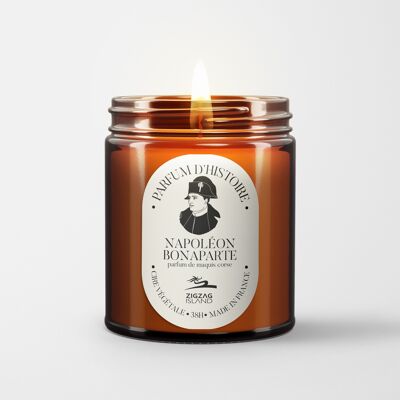 Candela in vaso da farmacia NUOVO PROFUMO Napoleone Bonaparte PROFUMO VIOLA