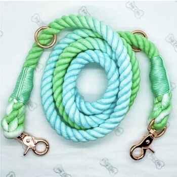 Laisse de corde ajustable - Aqua Marine 1