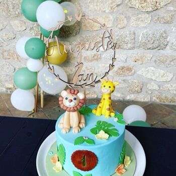 Cake Topper "Joyeux anniversaire" 1