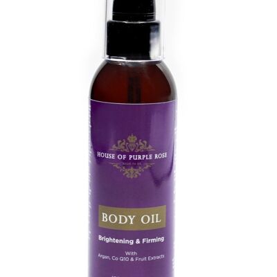 BRIGHTENING AND FIRMING BODY OIL WITH ARGAN, CO Q10 and FRUIT EXTRACTS