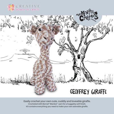 Kit de crochet Geoffrey Girafe