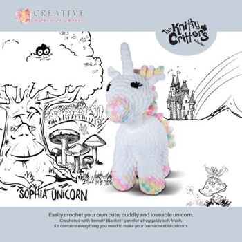 Kit de Crochet Licorne Sophia 2