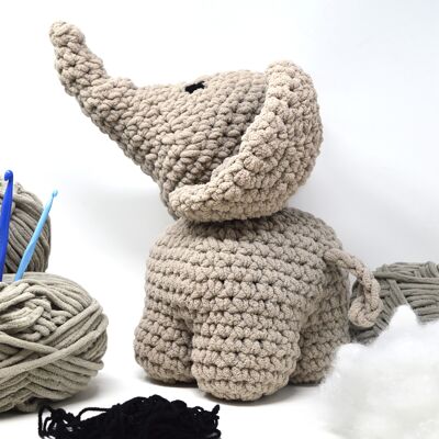 Ollie Elephant Crochet Kit