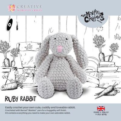 Ruby Rabbit Crochet Kit