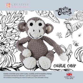 Kit de crochet Charlie Chimpanzé