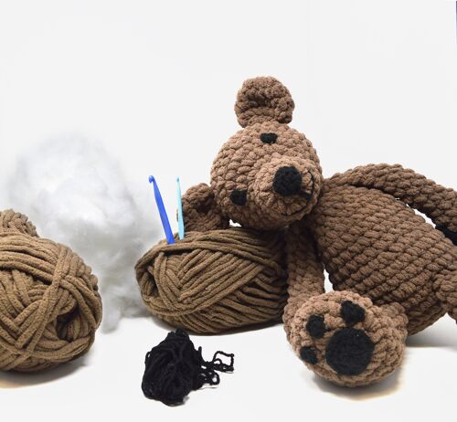 Tumble Ted Crochet Kit