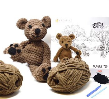 Kit de crochet Tumble Ted 3