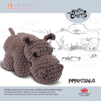 Kit de crochet Pippapotamus 2