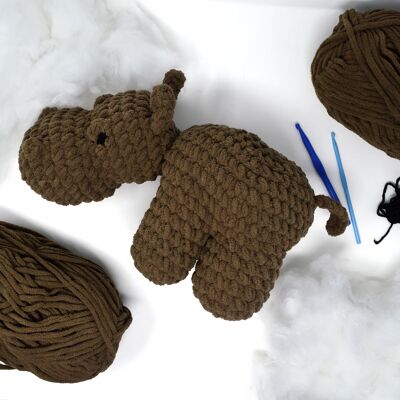 Pippapotamus Crochet Kit
