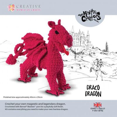Draco Dragon Crochet Kit