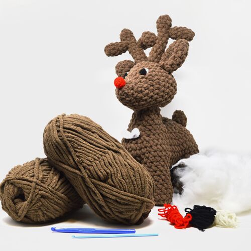 Roody Reindeer Crochet Kit