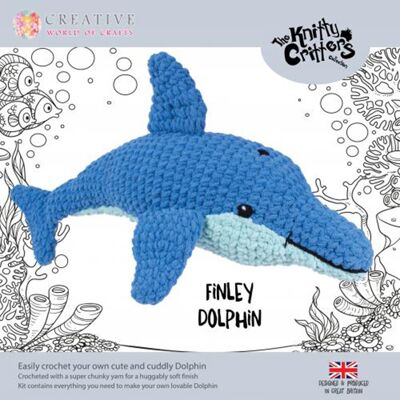 Finley Dolphin Crochet Kit