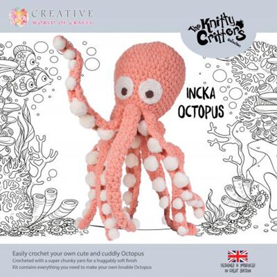 Kit de ganchillo Incka Octopus