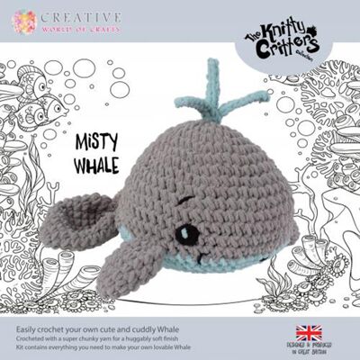 Misty Whale Crochet Kit
