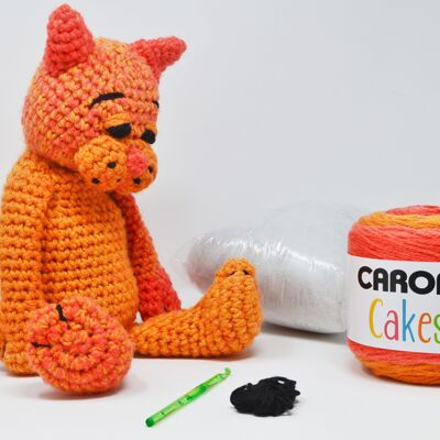Gingersnap Cat Crochet Kit