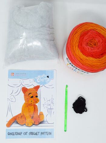 Kit de crochet pour chat Gingersnap 3
