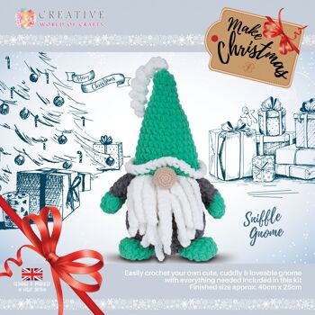 Sniffles Gnome - Vert - Kit Crochet 2