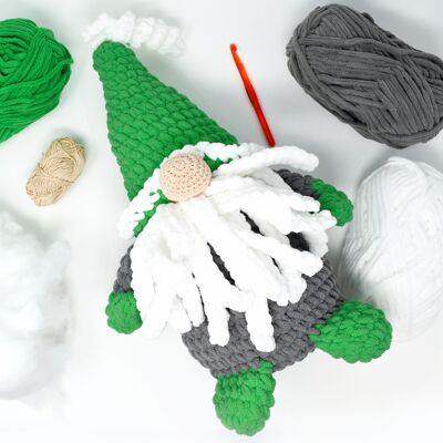Sniffles Gnome - Green - Crochet Kit