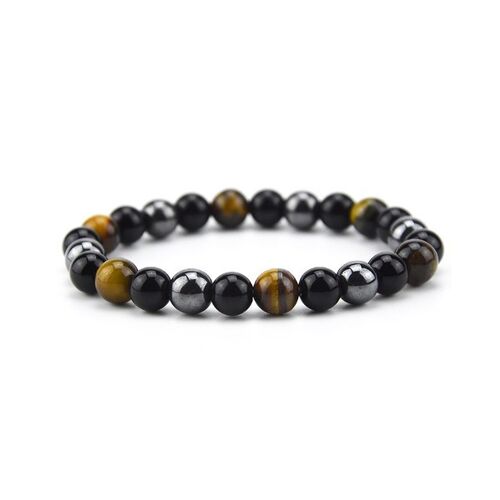 Natuurstenen armband | Yelu | tiger eye | kralen armband |