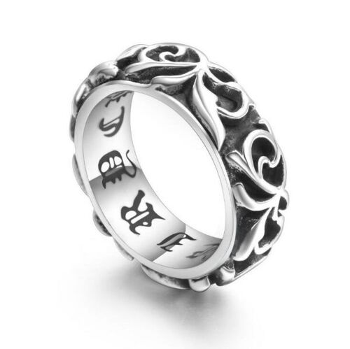 Ring pattern | zilver | ring met motief | Dames ring | Heren ring