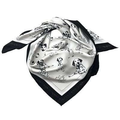 Fashion Hounds luxury silk scarf