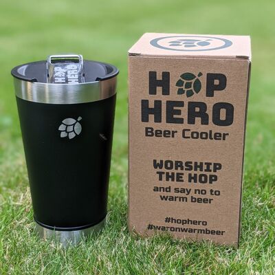 Hop Hero Beer Cooler - Jet Black