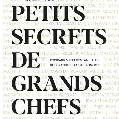 LIVRE DE RECETTES - Petits secrets de grands chefs