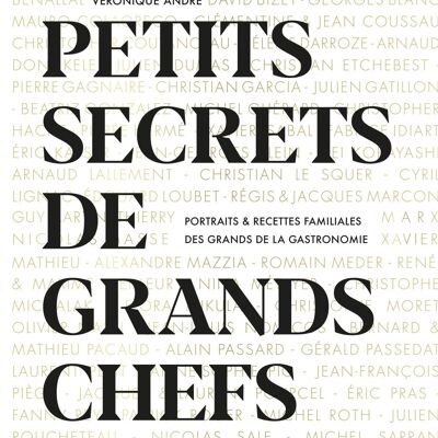 LIBRO DE RECETAS - Secretos de grandes chefs