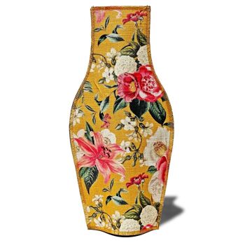 Vase Jardin Vintage en Tissu Ocre 6