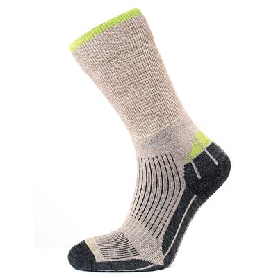 Horizon Performance Merino Hiker Socke: Natur / Apfel