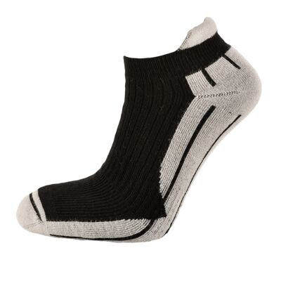 Performance Coolmax Trainer Sock: Black