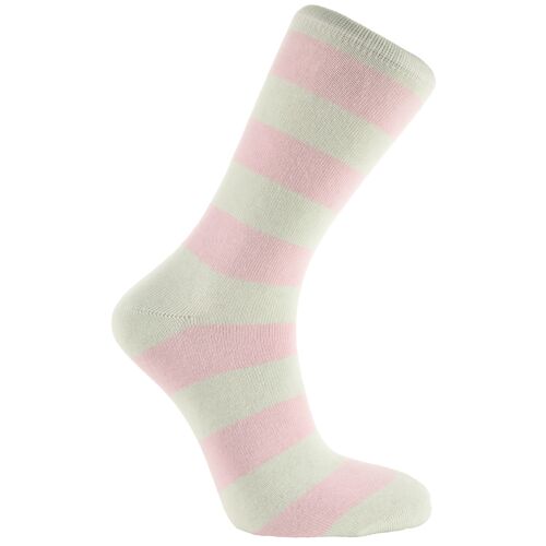 Horizon Clubs Short (Crew) Dress Socks: Garrick: Cucumber/Salmon Pink