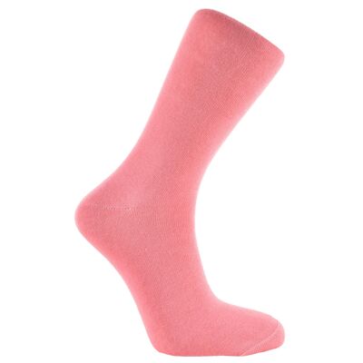 Orizzonte Colors Short (Crew) Dress Socks: rosa pallido: rosa pallido