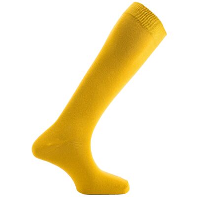 Horizon Colors Lange (Knielänge) Kleidersocken: Gelb: Gelb
