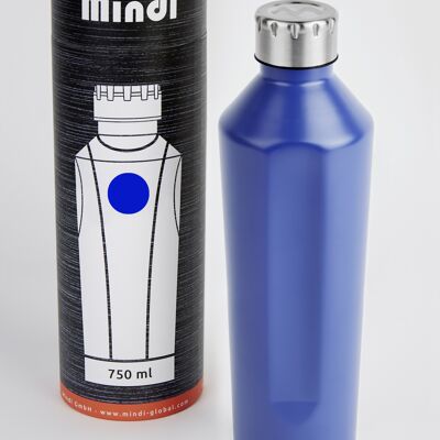 Thermoflasche William 750ml blau