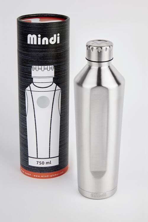 Thermoflasche William 750ml gebürstet