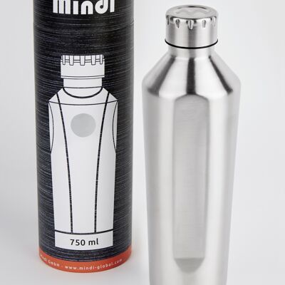 Thermoflasche William 750ml gebürstet