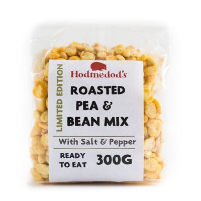 Roasted Peas & Beans - Cracked Black Pepper - Case of 10x300g - SAVE over 10%