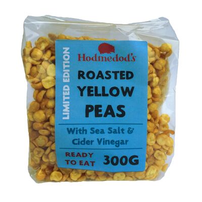 Roasted Yellow Peas - Sea Salt & Cider Vinegar - Case of 10x300g - SAVE over 10%