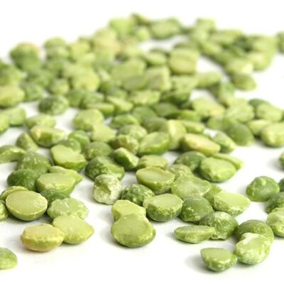 Split Green Peas, Organic - 500g pack