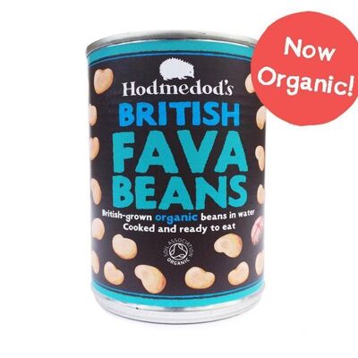 Whole Fava Beans in Water, Organic - 400g can