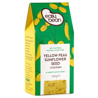 Yellow Pea & Sunflower Seed Crackers