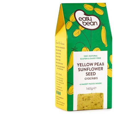 Yellow Pea & Sunflower Seed Crackers