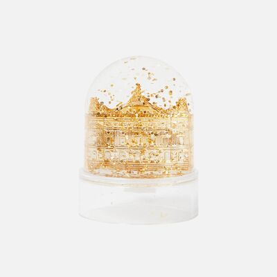 Golden Opera snow globe